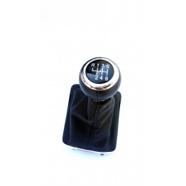 Nuca schimbator VW Passat B6 Leather Knob FX-258