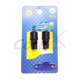 Bec led T10 2 SMD cu lupa